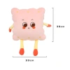 Customized cartoon cute throw pillows from the manufacturer, custom-made plush toys from Kanglewu, cotton-filled winter warm and hand-warming covers for order Specification image